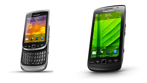 RIM unveils two new BlackBerry Torch phones