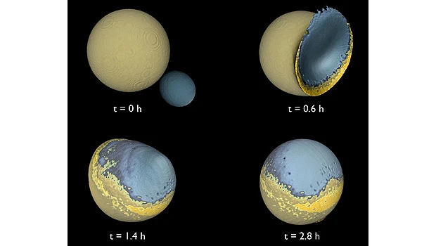 The moon’s dark secret — it once had a sibling!