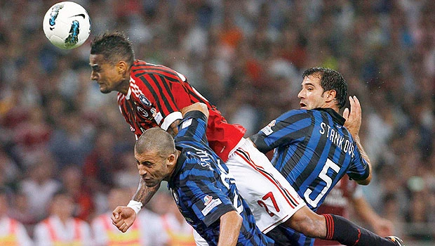 Milan edges out Inter in Super Cup