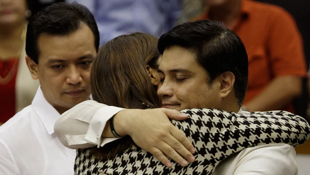 Philippine senator quits over cheating allegations