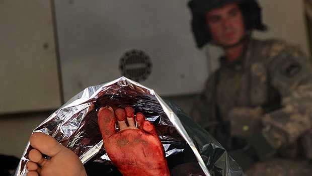 Three Afghan civilians killed in gunbattle in south