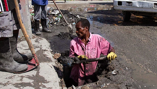 Rains from Emily damage homes in central Haiti
