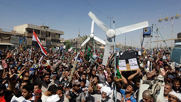 Thousands in Iraq demonstrate for better services