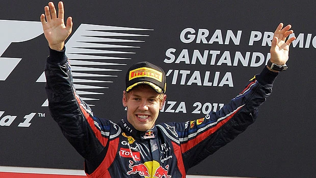 Vettel has a hand on title after Italy win