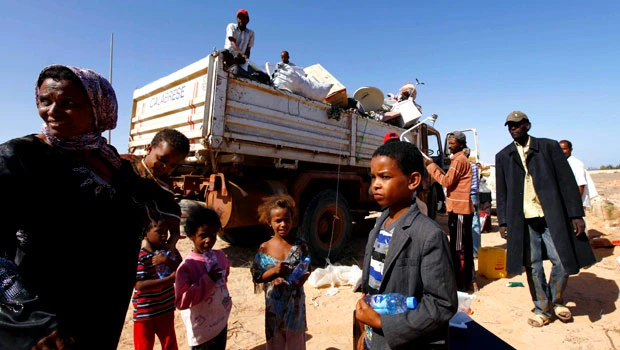 Libya rulers seize Qaddafi desert outposts