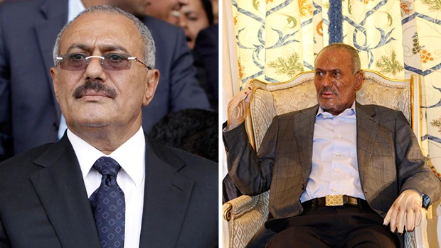 President Saleh returns to Yemen amid gunfire, blasts
