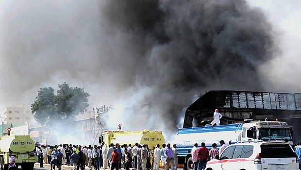 Fire reduces workshops to ashes