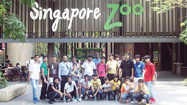 Singapore trip treat for bright orphan students