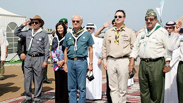 Scouts camp at KAUST to promote world peace