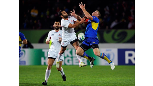 Georgia beats Romania 25-9 at Rugby World Cup