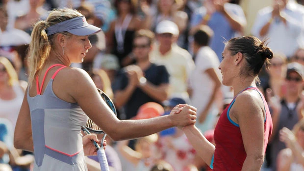 Sharapova exits, Murray survives test