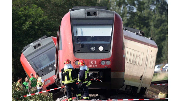 Nearly 50 injured in German train crash