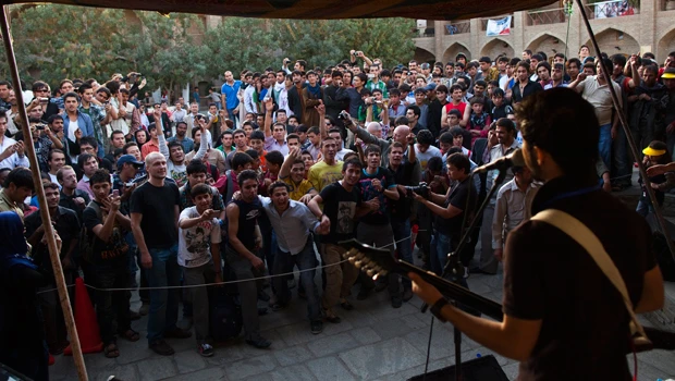 Afghans rock at rare musical feast