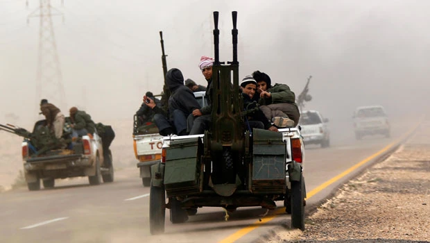 Qatari soldiers fought alongside NTC men