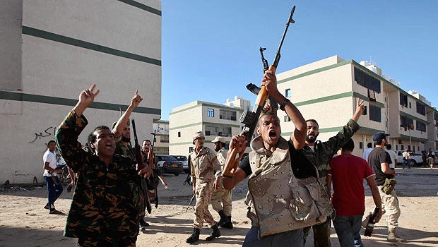 Libyan capital sees first big firefight in months