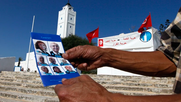 Tunisians head to the polls in the Arab world’s first free elections