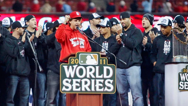 Cardinals manager La Russa announces retirement