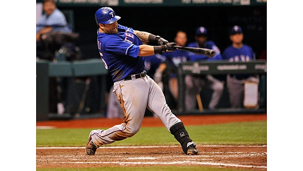 Napoli helps Rangers beat Rays 4-3