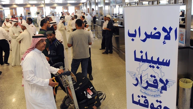 Kuwait Airways flights canceled as workers strike