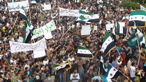 Shelling in Syria after deadly day of protests