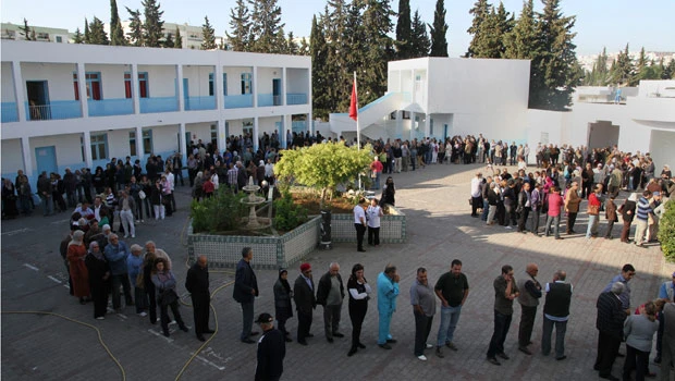 Tunisia counts votes after first Arab Spring election
