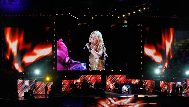 Shakira stars as Ukraine opens host stadium for Euro 2012 final