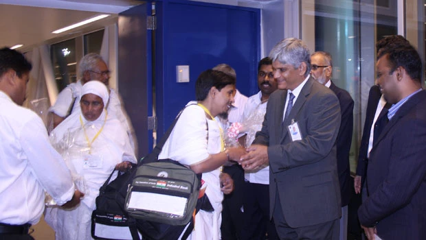 First nasair Haj flight brings 227 from India