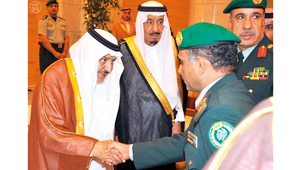We've a pious, capable king: Naif