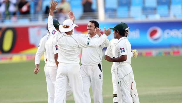 Ajmal sets up Pakistan nine-wicket victory
