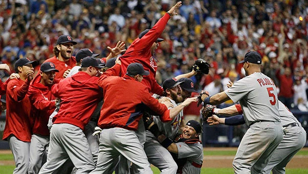 Cardinals beat Brewers to reach World Series