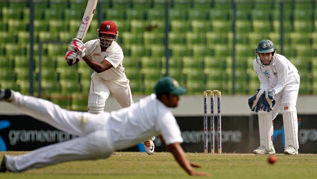 Bravo hits maiden ton with Windies in command