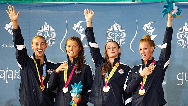 Americans make splash in Pan-Am Games pool