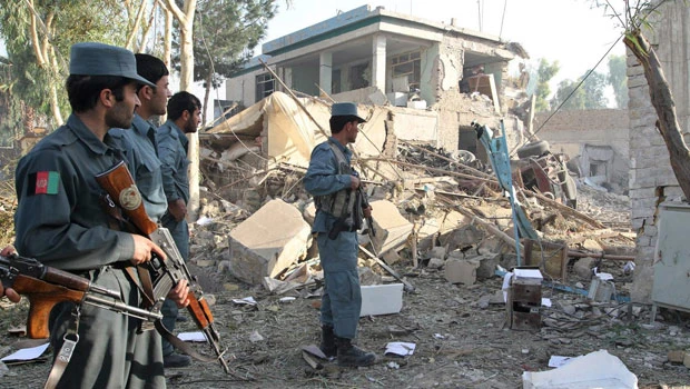 Attack near UN office kills 5 in Afghanistan