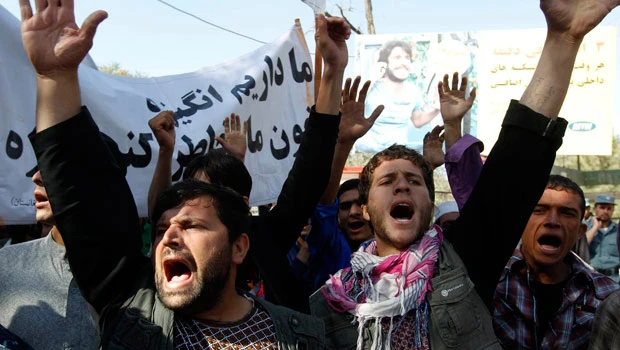 Hundreds of Afghans hold anti-Pakistan protest