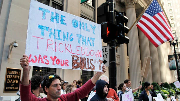 Protests against Wall Street spread across US
