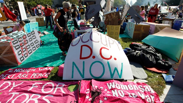 US protesters want world to know they’re just like us