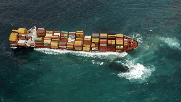Stricken ship cracks as captain faces NZ court