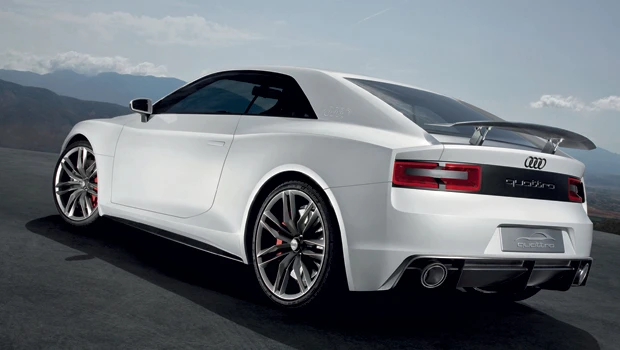 Audi quattro concept at 2011 Dubai Motor Show