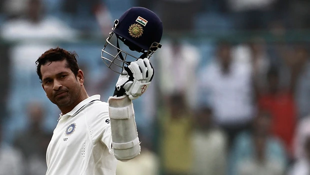 Tendulkar reaches milestone to boost India