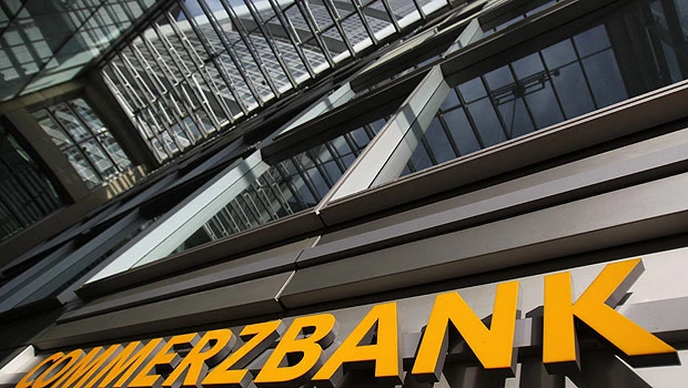 Commerzbank backs off euro zone as Q3 hit by Greece