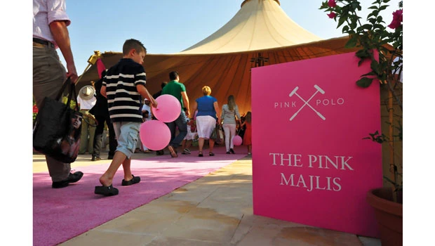 Polo goes pink for breast cancer