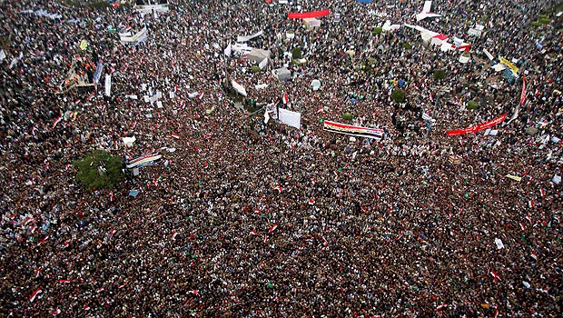 Thousands protest in Egypt’s Tahrir against army rule