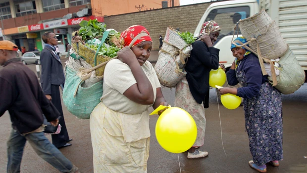 Countering fear, balloons inspire smiles in Kenya