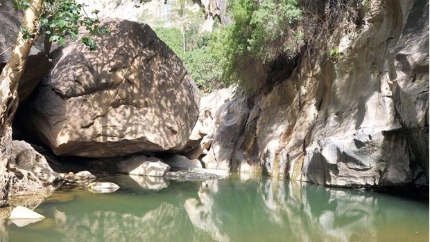 Wadi Lajab is a wonder of nature