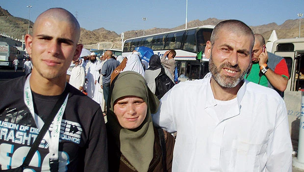 Family reunion for freed Palestinians at Haj