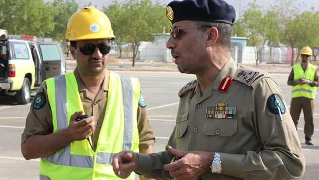 World’s largest firefighting force deployed in Arafat