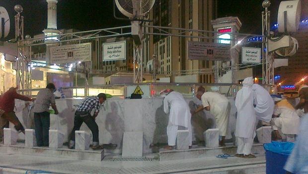 New ablution facility in Haram plaza comes as a big relief to worshippers