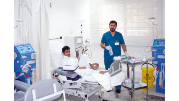 9% annual growth in kidney patients