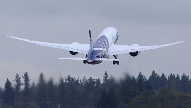 Boeing 787 hit by landing gear glitch