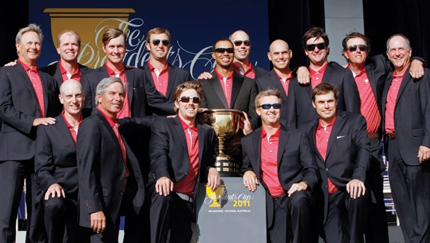 Tiger clinches Presidents Cup for US